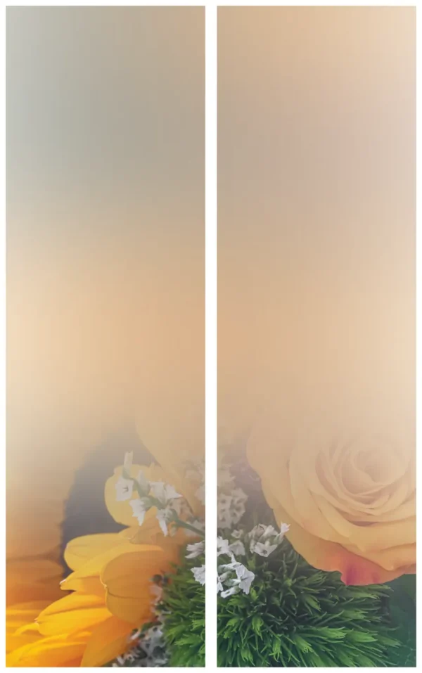 Sonnenblume-Rose Schleife