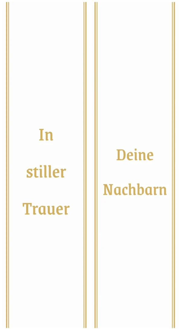 Weiße Schleife