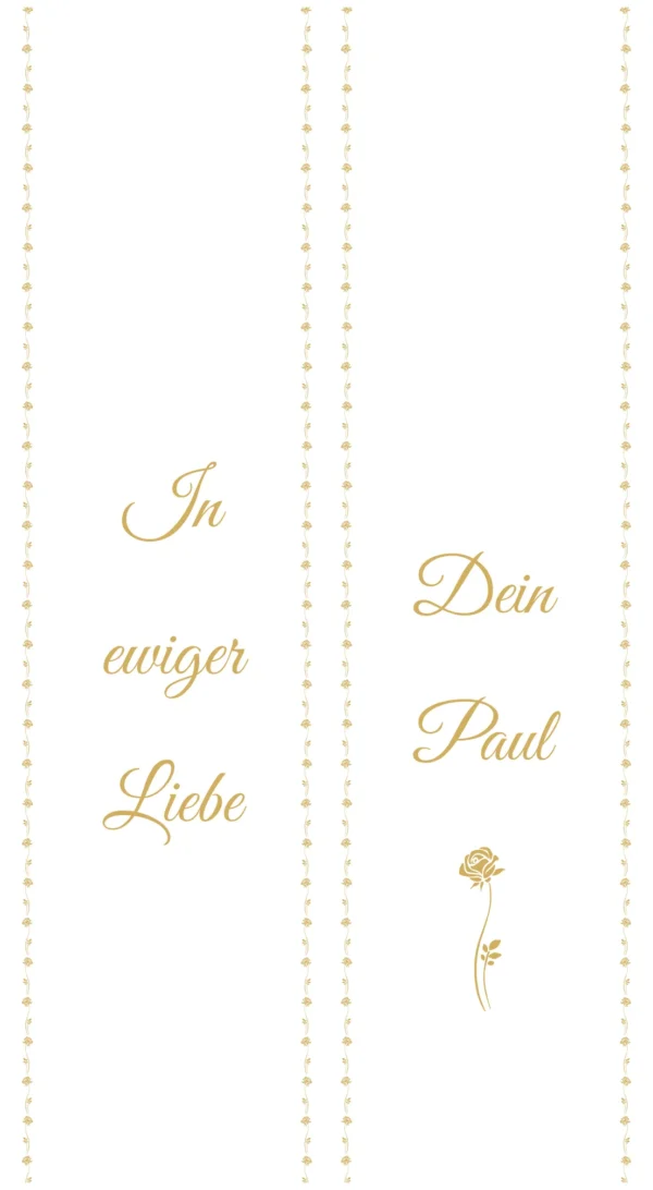Weiße Schleife