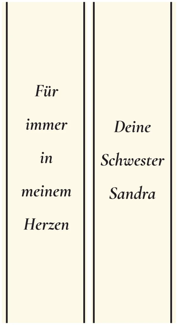 Creme Schleife