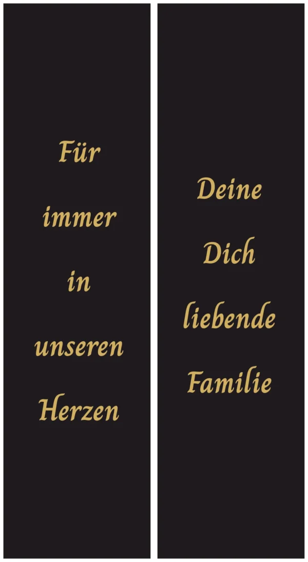 Schwarze Schleife