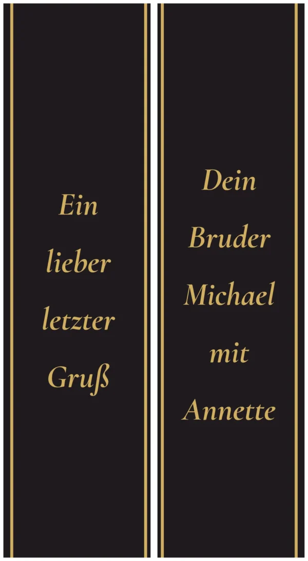 Schwarze Schleife