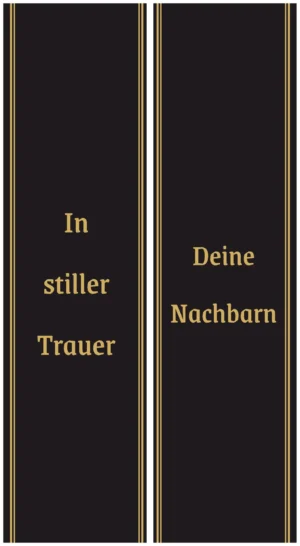 Schwarze Schleife