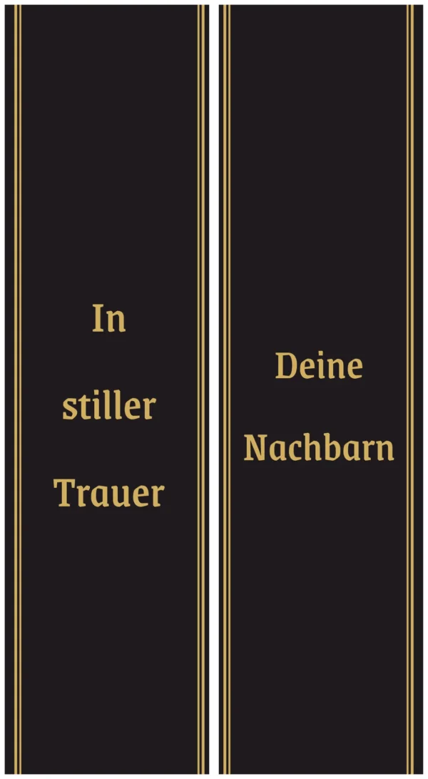 Schwarze Schleife