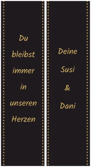 Schwarze Schleife