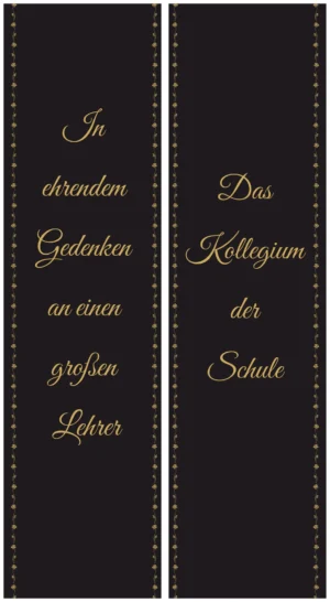 Schwarze Schleife