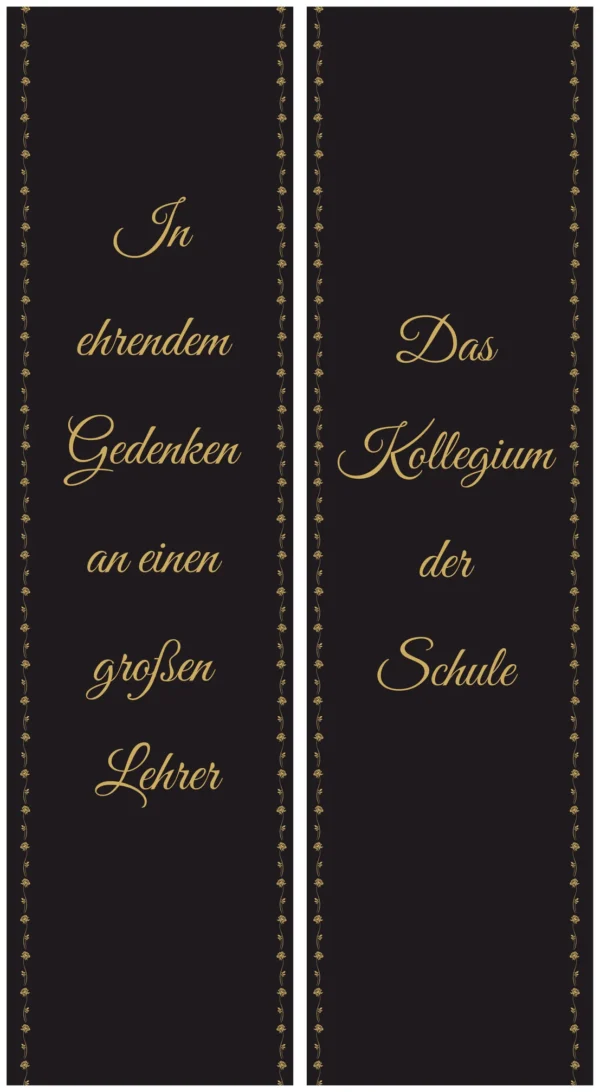 Schwarze Schleife